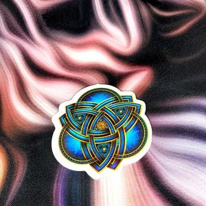 Mechanical Spiritual Mandala Talisman Medallion Totem Decor Sticker